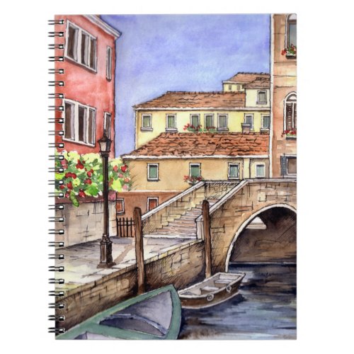 Venice _ Pen  Wash Watercolor Notebook