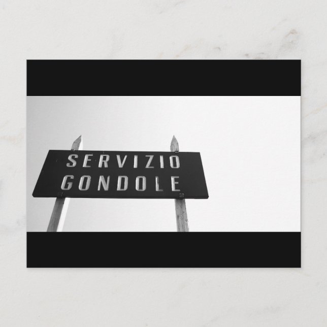 Venice Photo Postcard (Front)