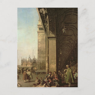Venice: Piazza di San Marco and the Colonnade Postcard
