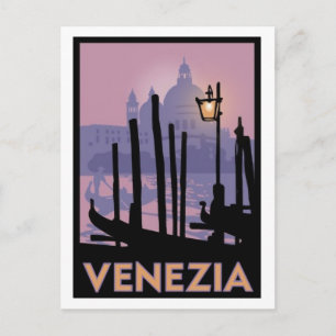Venice Poster Post Card