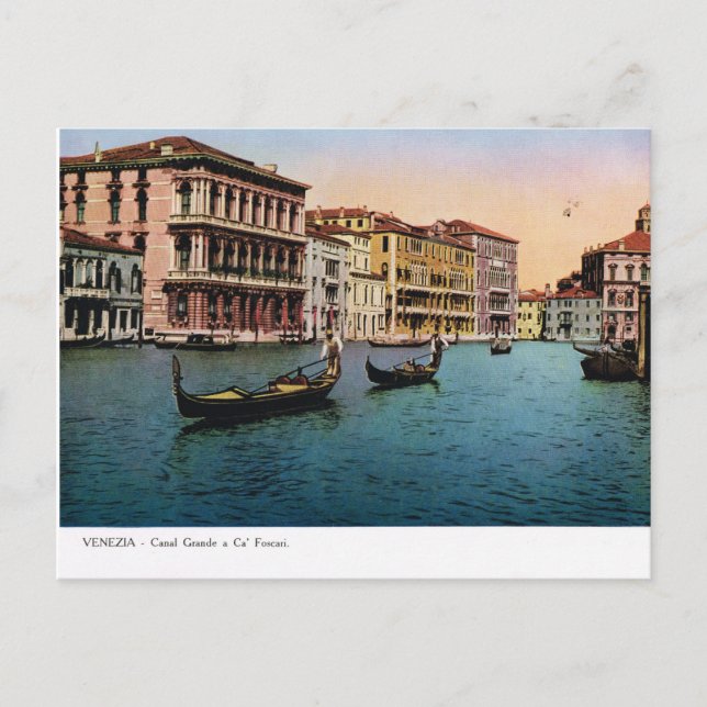 Venice, Replica Vintage Postcard 1910 (Front)