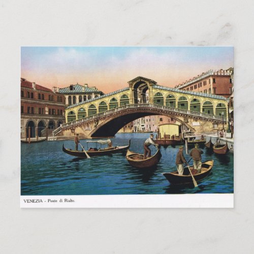 Venice Replica Vintage Postcard 1910