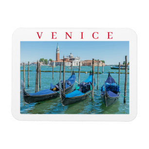 Venice San Giorgio Maggiore view fridge magnet