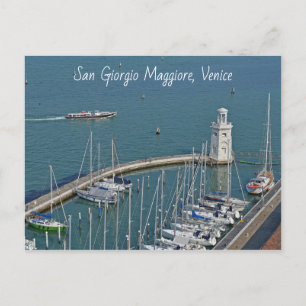 Venice San Giorgio Maggiore View Postcard