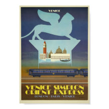 Venice Simplon (Orient Express) Poster