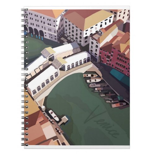 Venice Spiral Notebook