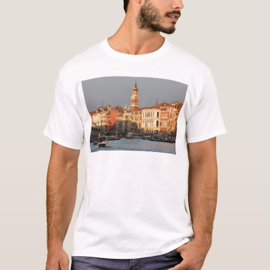 Venice Sunset at the Rialtro Bridge T-Shirt