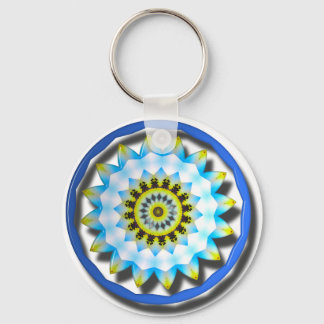 Venice Surfboard Star Sunset Keychain