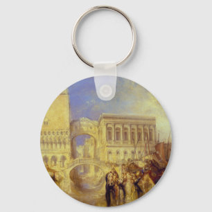 Venice, the Bridge of Sighs by J. M. W. Turner Keychain
