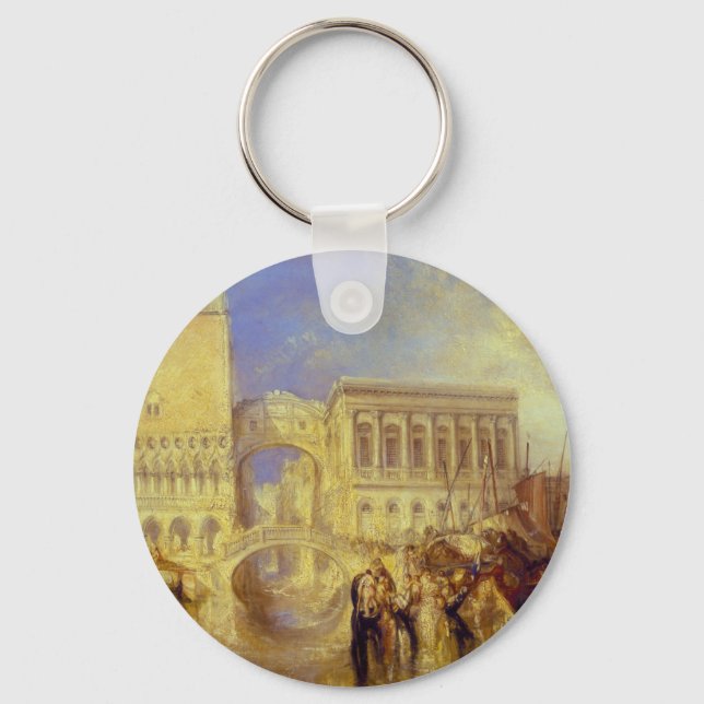 Venice, the Bridge of Sighs by J. M. W. Turner Keychain (Front)