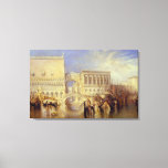 Venice the Bridge of Sighs J. M. W. Turner Italy  Canvas Print