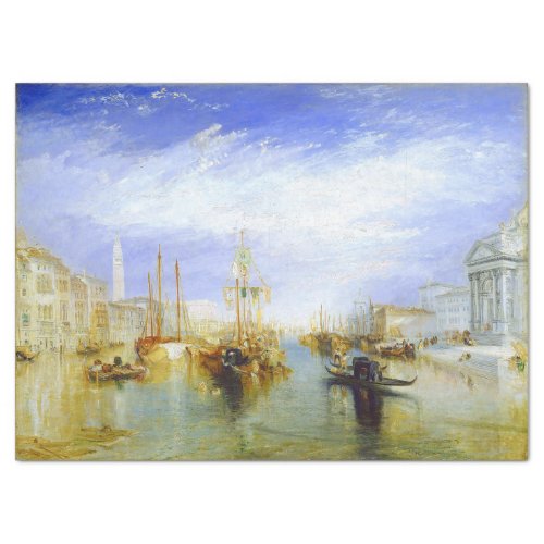 VENICE THE GRAND CANAL PAINTING BY TURNER TISSUE PAPER