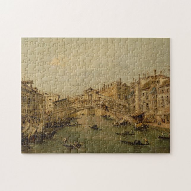 Venice The Rialto Jigsaw Puzzle (Horizontal)