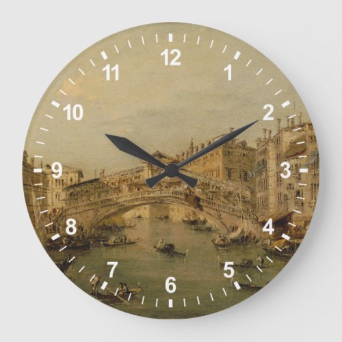 Venice The Rialto Large Clock