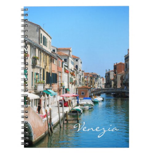 Venice travel notebook