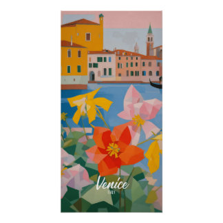 Venice Travel Poster