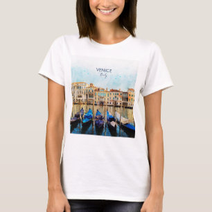 VENICE VENEZIA watercolor - Italy Travel souvenir T-Shirt
