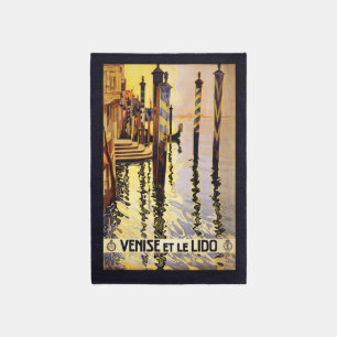 Venice (Venise) Vintage Travel Rug