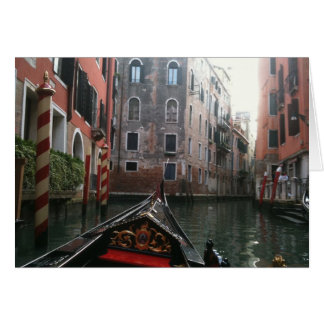Venice Via Gondola Cards