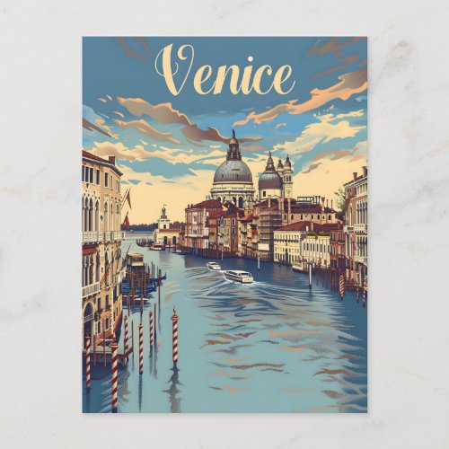 Venice Vintage Postcard