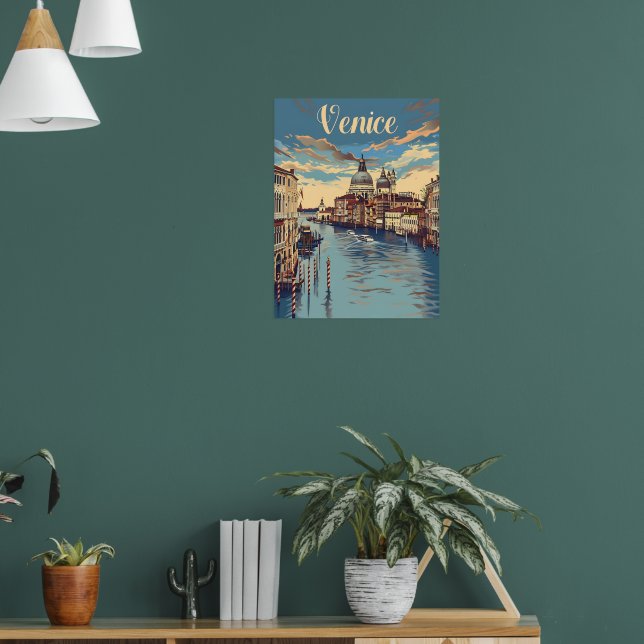 Venice Vintage Poster (Living Room 1)