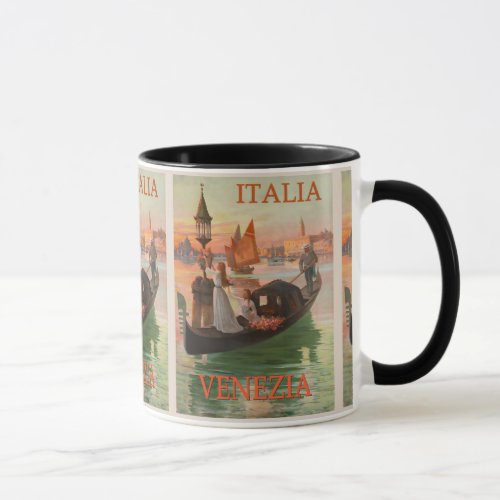 Venice Vintage Travel Italy Mug