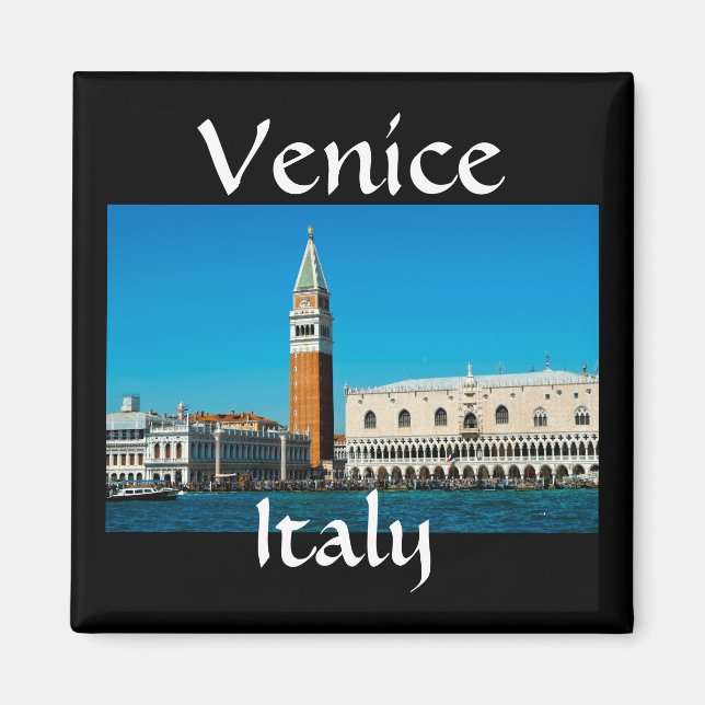 Venice waterfront Italy magnet (Front)