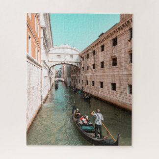 Venice with gondola jigsaw puzzle