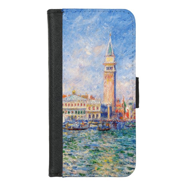 Venise, Venezia, Renoir iPhone Wallet Case (Front)