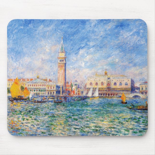 Venise, Venezia, Renoir Mouse Pad (Front)
