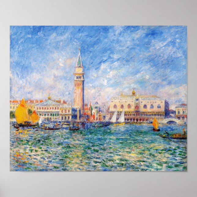Venise, Venezia, Renoir Poster (Front)