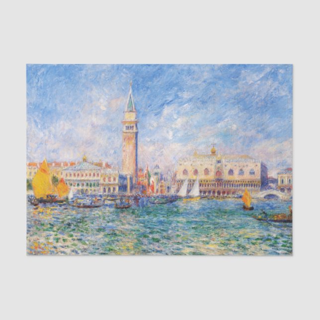 Venise, Venezia, Renoir Tissue Paper (Front)