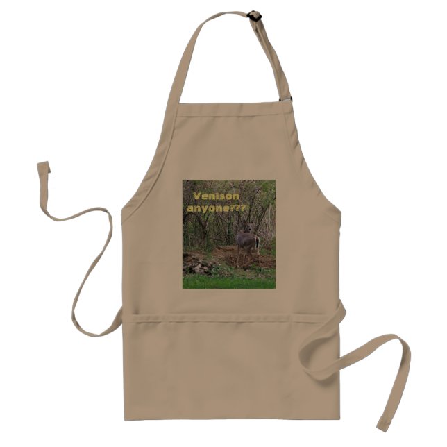 Venison Anyone? Apron (Front)