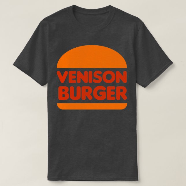 Venison Burger T-Shirt (Design Front)