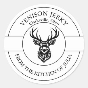 Venison Jerky Label