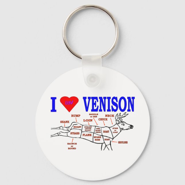 VENISON KEYCHAIN (Front)