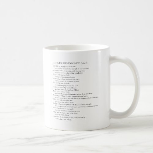Venite Coffee Mug