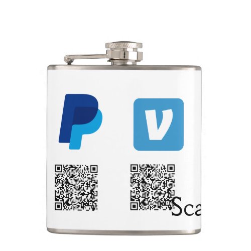 Venmo paypal scan to pay add q r code logo text na flask