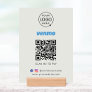 Venmo QR Code Payment | Scan to Pay Business Gray Holder