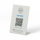 Venmo QR Code Payment | Scan to Pay Business Gray
