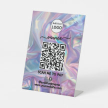 Venmo QR Code Payment | Scan to Pay Business Logo