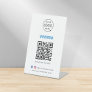 Venmo QR Code Payment | Scan to Pay Business Logo Pedestal Sign