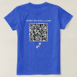 VENMO the Bride A Drink with Custom QR Code T-Shirt<br><div class="desc">Great T-shirts for your bachelorette party!
Encourage others to buy the bride a drink!</div>