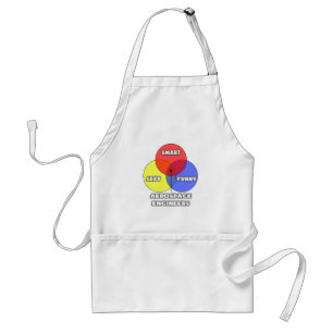 Venn Diagram .. Aerospace Engineers Adult Apron