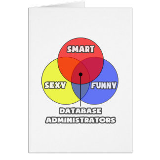 Venn Diagram .. Database Administrators Cards