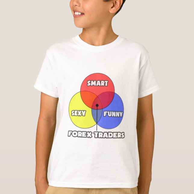Venn Diagram .. Forex Traders T-Shirt (Front)