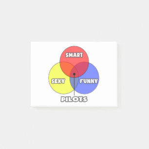 Venn Diagram .. Pilots Post-it Notes