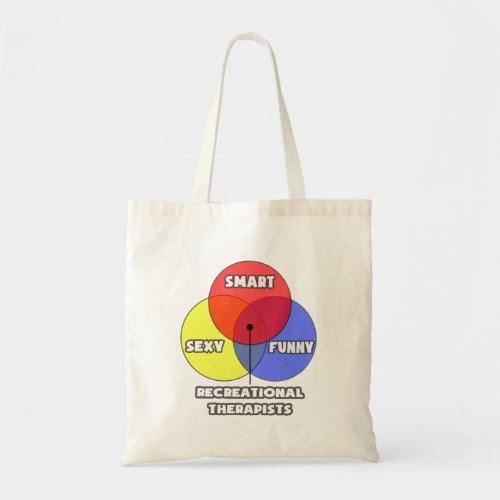 Venn Diagram  Recreational Therapists Tote Bag