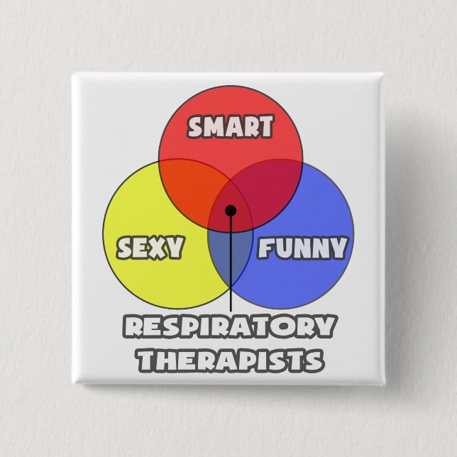 Venn Diagram .. Respiratory Therapists Button (Front)