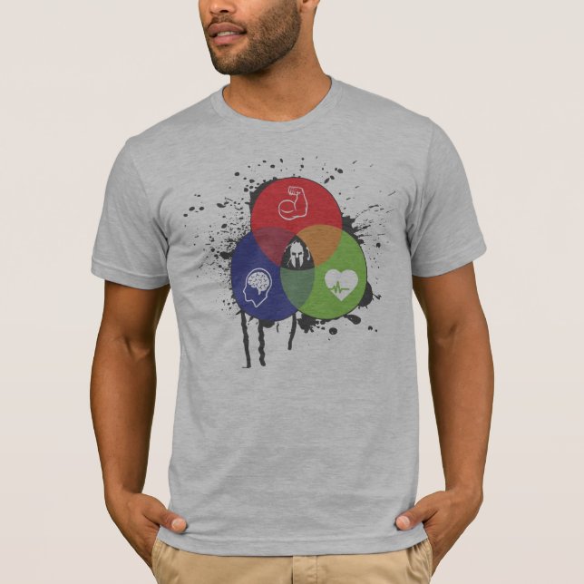 Venn Diagram Trifecta Tee (Front)